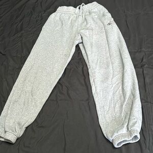 grey sweatpants
